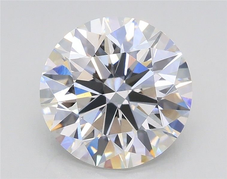 2.91ct E VS1 Excellent Cut Round Lab Grown Diamond