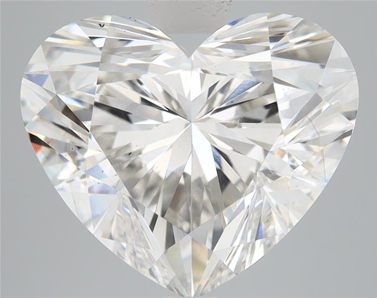 6.40ct G VS2 Rare Carat Ideal Cut Heart Lab Grown Diamond