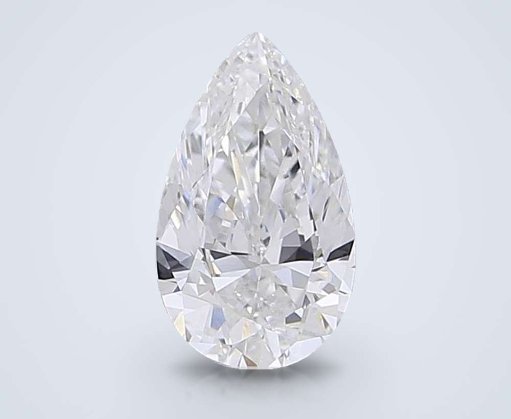 0.55 Carat Pear Lab Diamond