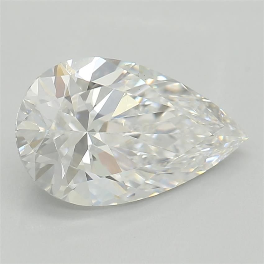 1.09ct D VS1 Rare Carat Ideal Cut Pear Lab Grown Diamond