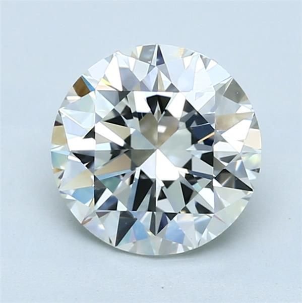 2.01ct J VS1 Rare Carat Ideal Cut Round Diamond