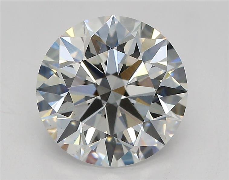 2.06ct E VS2 Rare Carat Ideal Cut Round Lab Grown Diamond