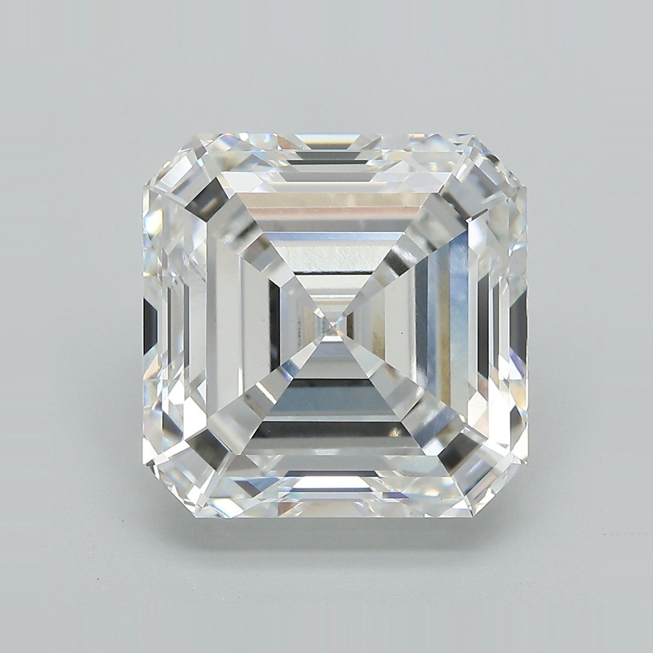 11.08ct F VVS2 Excellent Cut Asscher Lab Grown Diamond