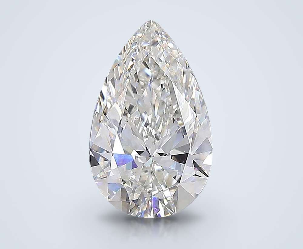 10.53 Carat Pear Lab Diamond