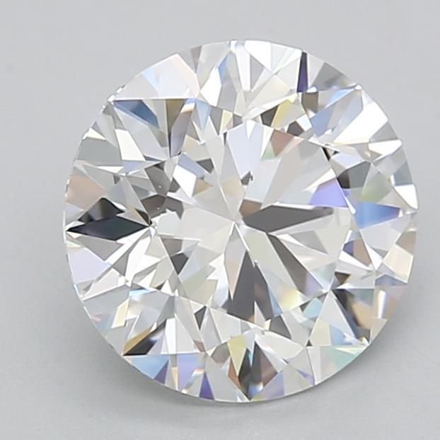 3.31ct D FL Rare Carat Ideal Cut Round Lab Grown Diamond