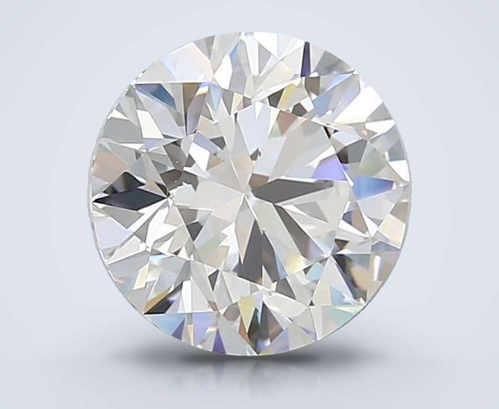 3.31 Carat Round Lab Diamond