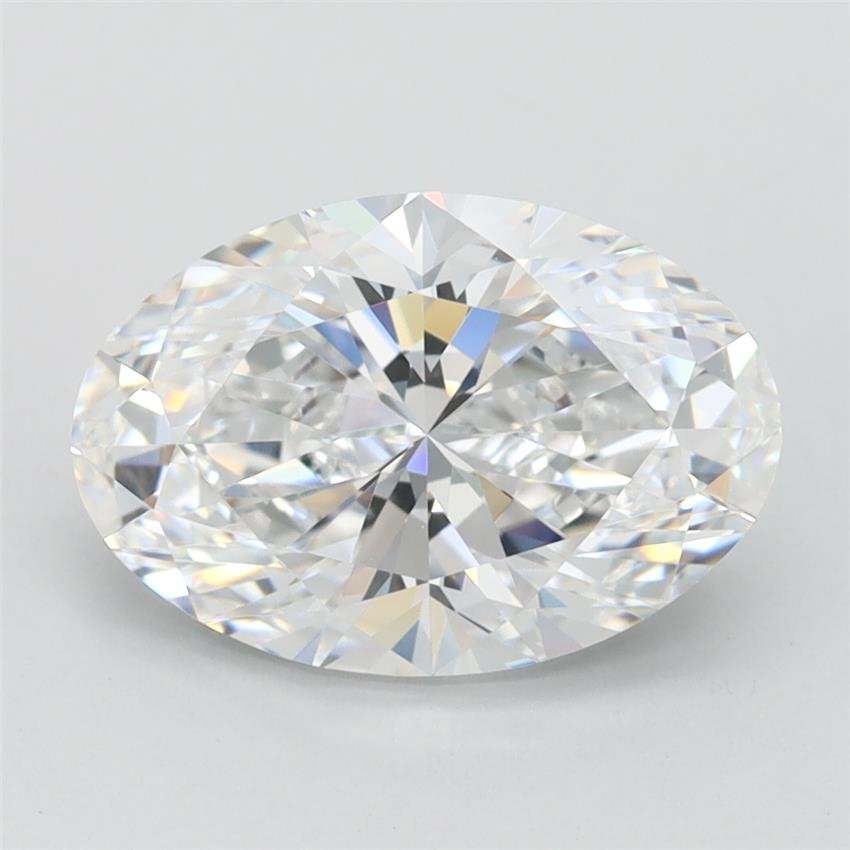 2.09ct D VVS1 Very Good Cut Oval Lab Grown Diamond