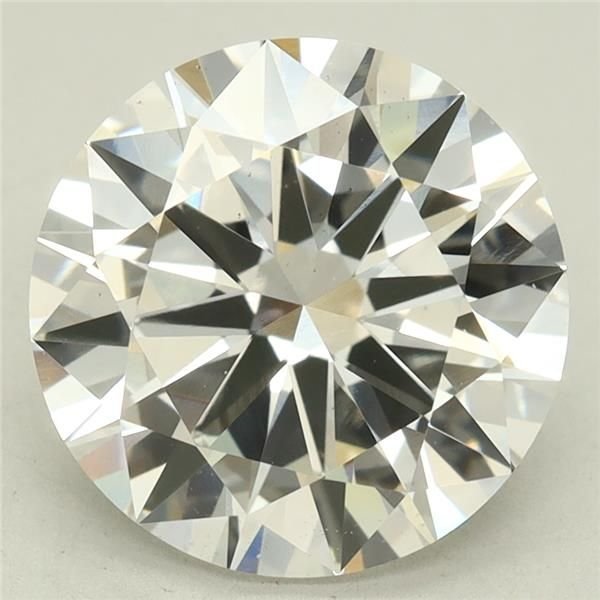 3.00ct D VS1 Excellent Cut Round Lab Grown Diamond