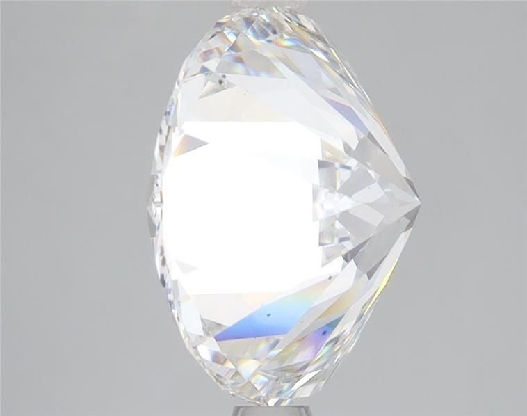 5.10ct F SI1 Rare Carat Ideal Cut Round Lab Grown Diamond