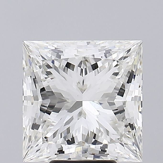 7.05ct H VS1 Rare Carat Ideal Cut Princess Lab Grown Diamond