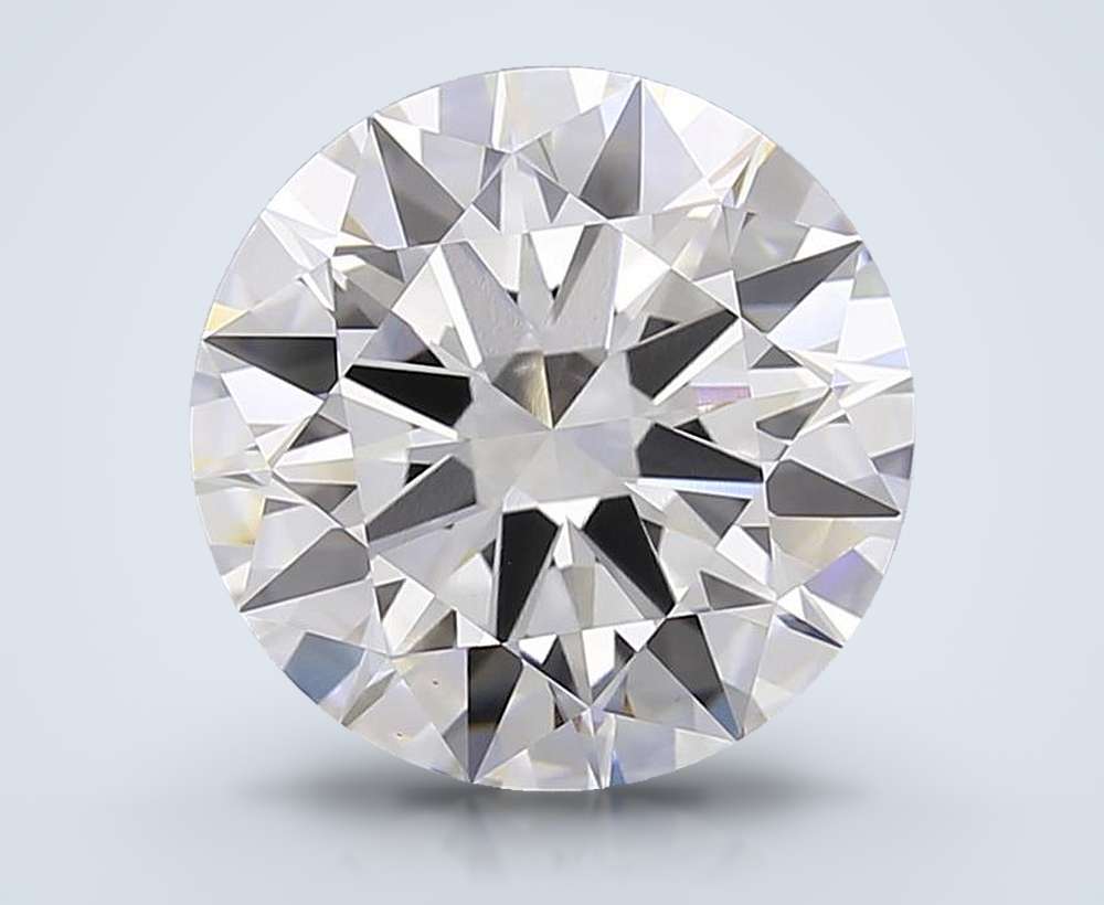 5.81 Carat Round Lab Diamond