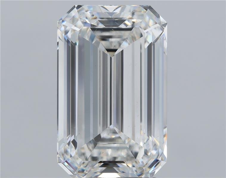 7.15ct E VS2 Very Good Cut Emerald Diamond