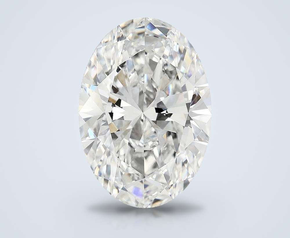 8.81 Carat Oval Lab Diamond