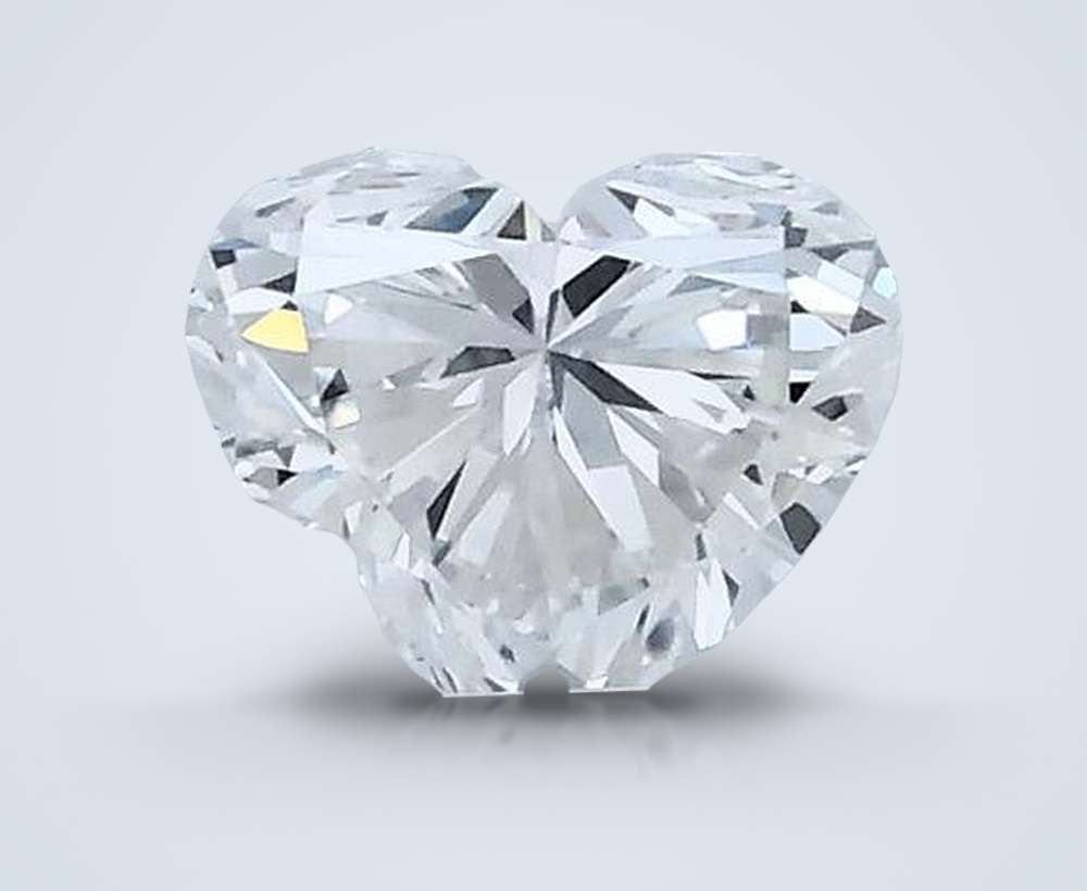 0.42 Carat Heart Lab Diamond