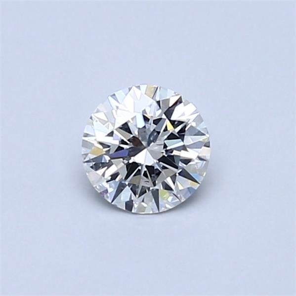 0.37ct E SI1 Rare Carat Ideal Cut Round Diamond