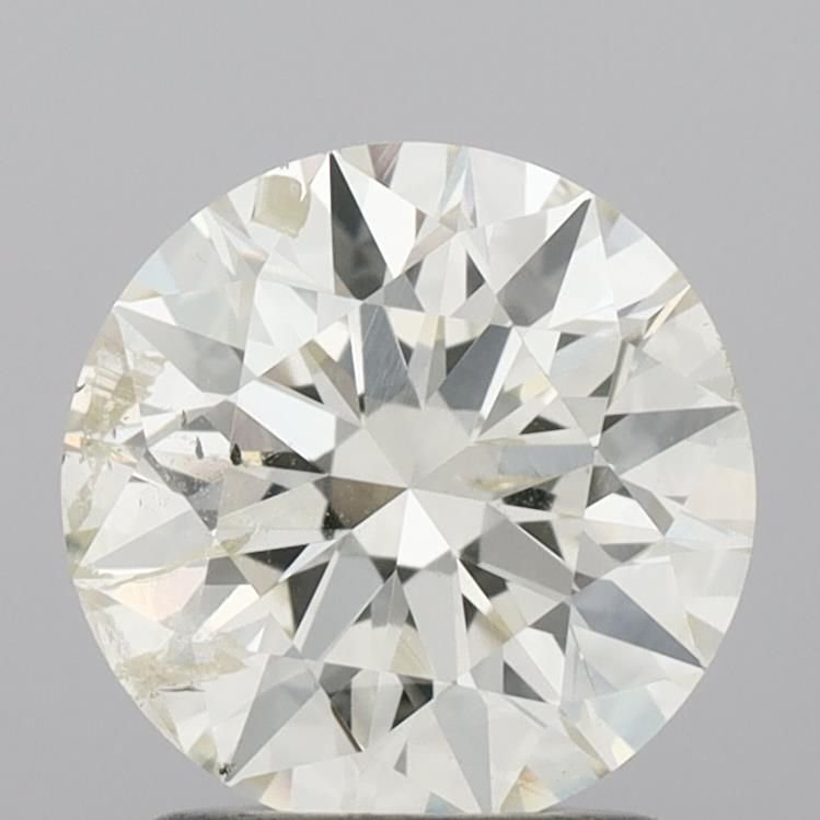 1.54ct J SI2 Rare Carat Ideal Cut Round Diamond