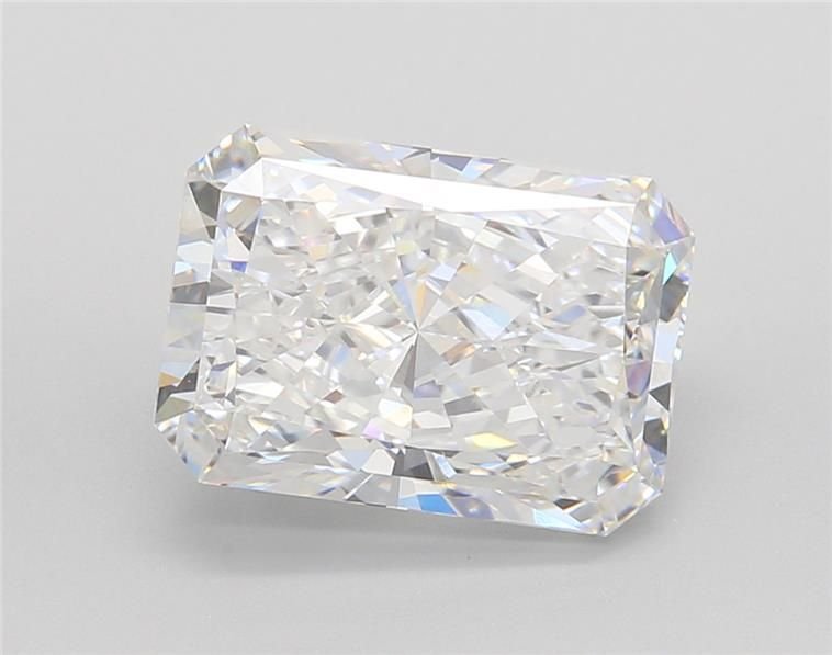 4.06ct E VVS2 Rare Carat Ideal Cut Radiant Lab Grown Diamond