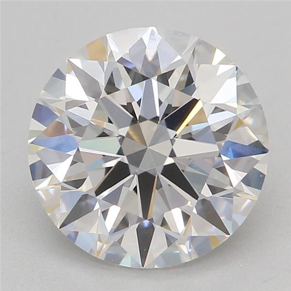 1.55ct F VVS2 Rare Carat Ideal Cut Round Lab Grown Diamond