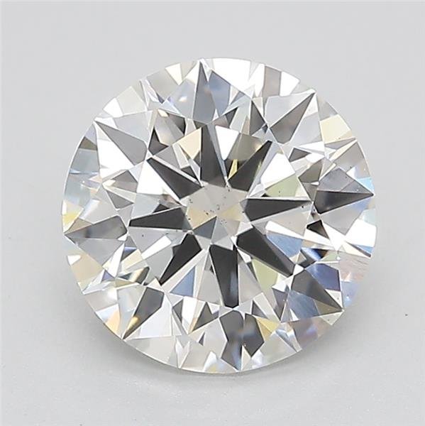 2.04ct E VS2 Rare Carat Ideal Cut Round Lab Grown Diamond