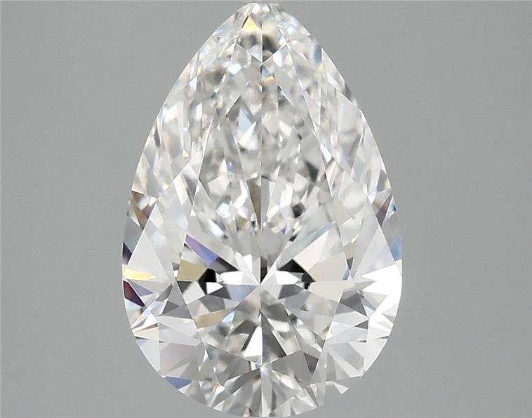2.63 Carat Pear Lab Diamond