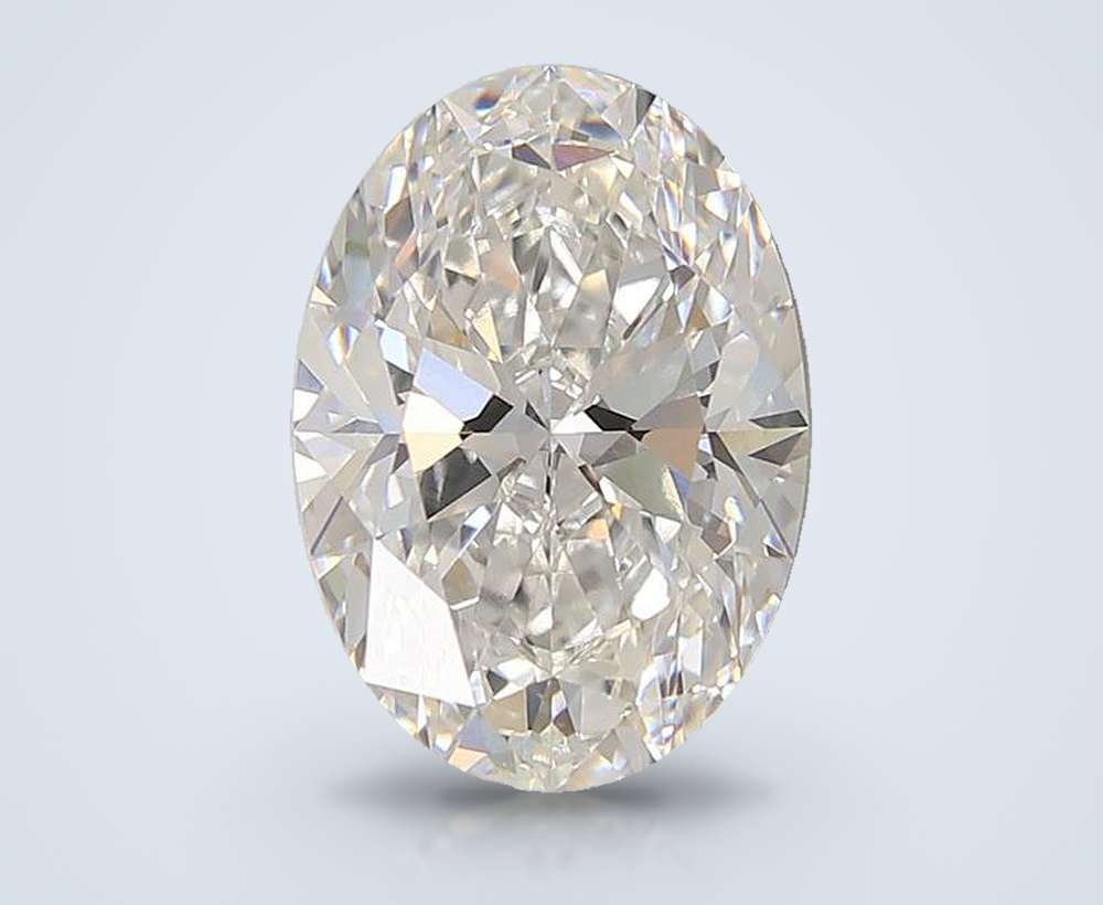 4.09 Carat Oval Lab Diamond