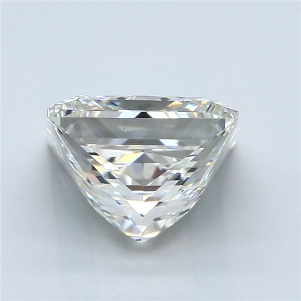 5.04ct H VS1 Rare Carat Ideal Cut Princess Diamond