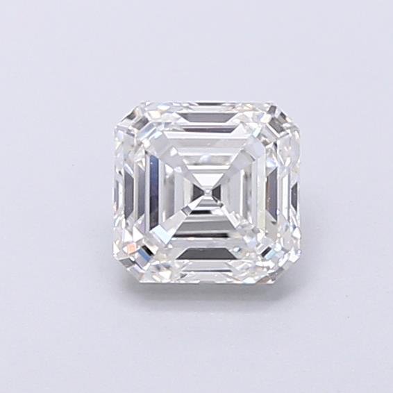 0.76ct E VVS2 Rare Carat Ideal Cut Asscher Lab Grown Diamond