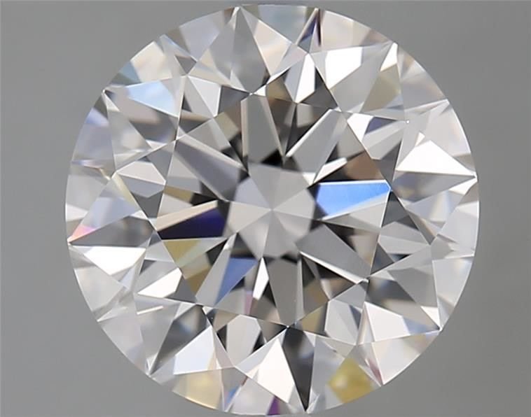 3.59ct H IF Rare Carat Ideal Cut Round Diamond