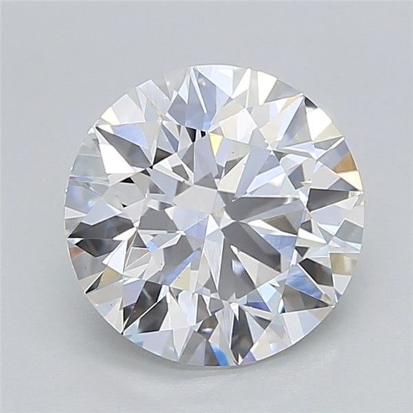 2.02ct E VS2 Rare Carat Ideal Cut Round Lab Grown Diamond