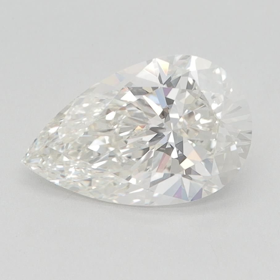 1.50ct H VVS2 Rare Carat Ideal Cut Pear Lab Grown Diamond