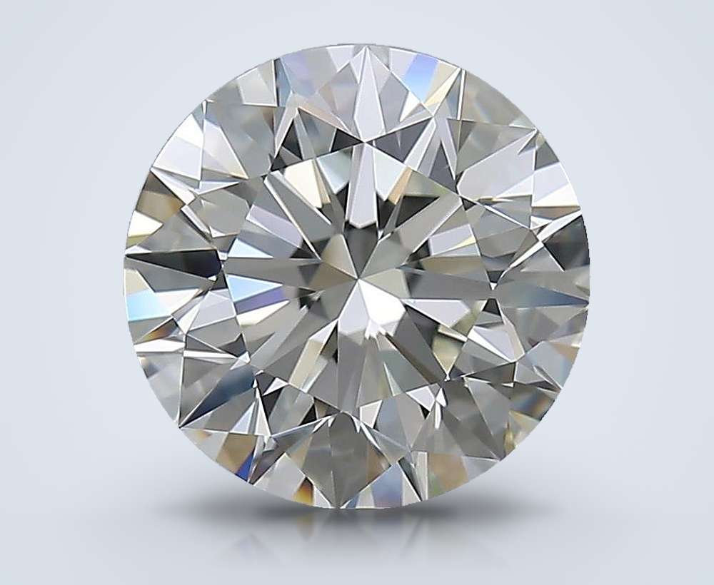 3.20 Carat Round Natural Diamond