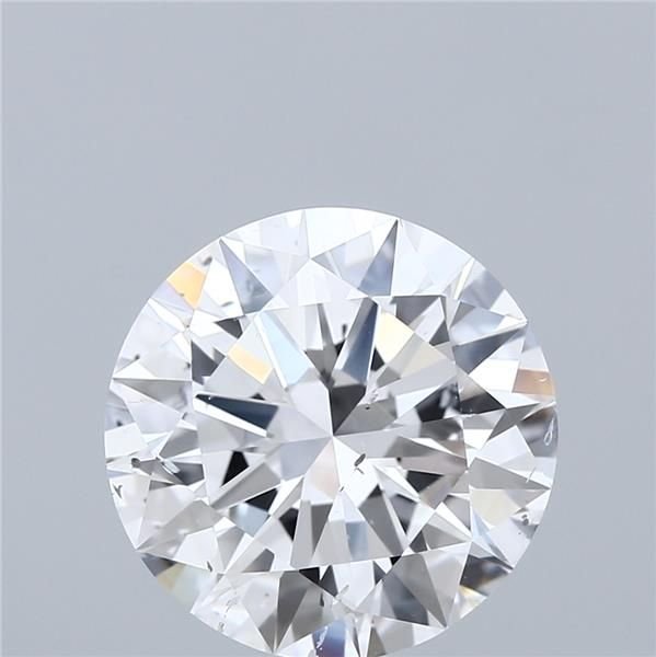 5.01ct D SI2 Excellent Cut Round Diamond