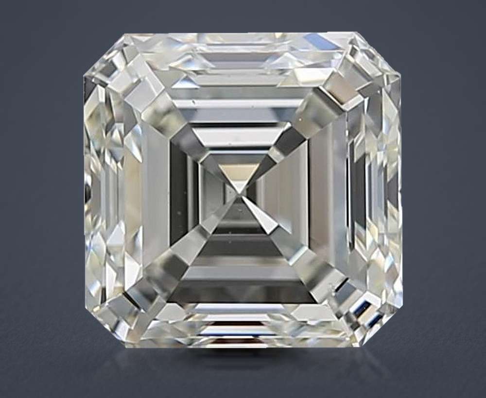 3.01 Carat Asscher Natural Diamond