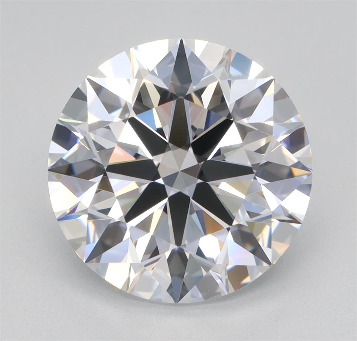 3.68ct D VS1 Rare Carat Ideal Cut Round Lab Grown Diamond