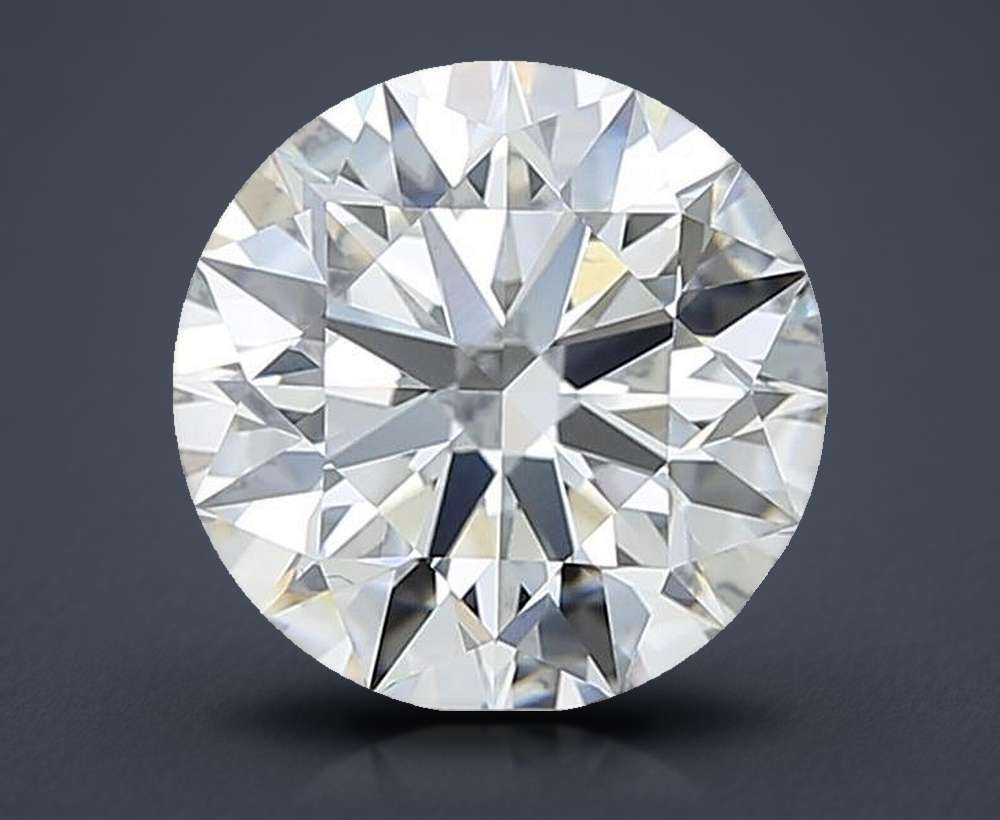 3.09 Carat Round Lab Diamond