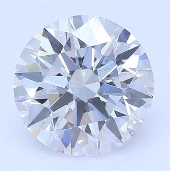 0.63ct E SI1 Rare Carat Ideal Cut Round Lab Grown Diamond