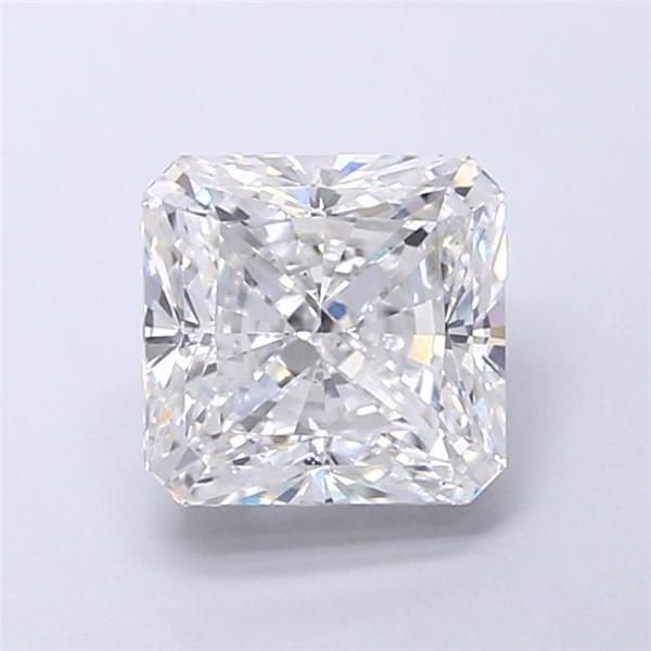 3.01ct D VS1 Rare Carat Ideal Cut Radiant Lab Grown Diamond