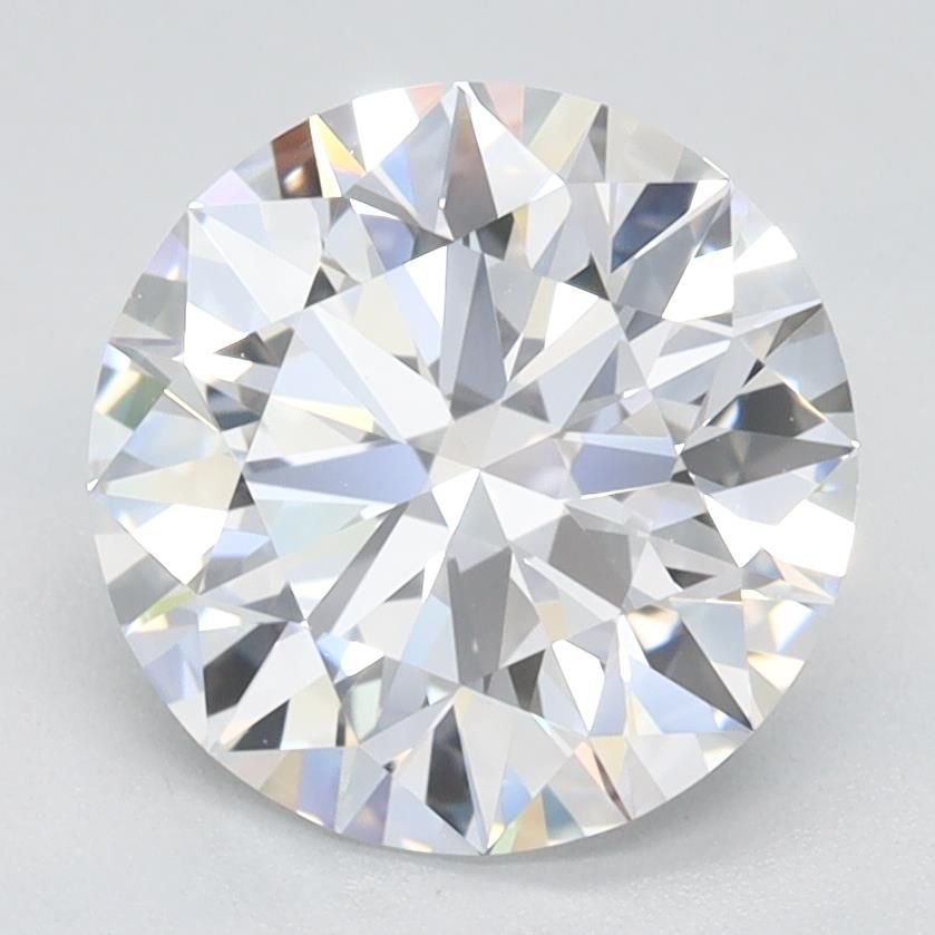 2.07ct D VVS1 Rare Carat Ideal Cut Round Lab Grown Diamond