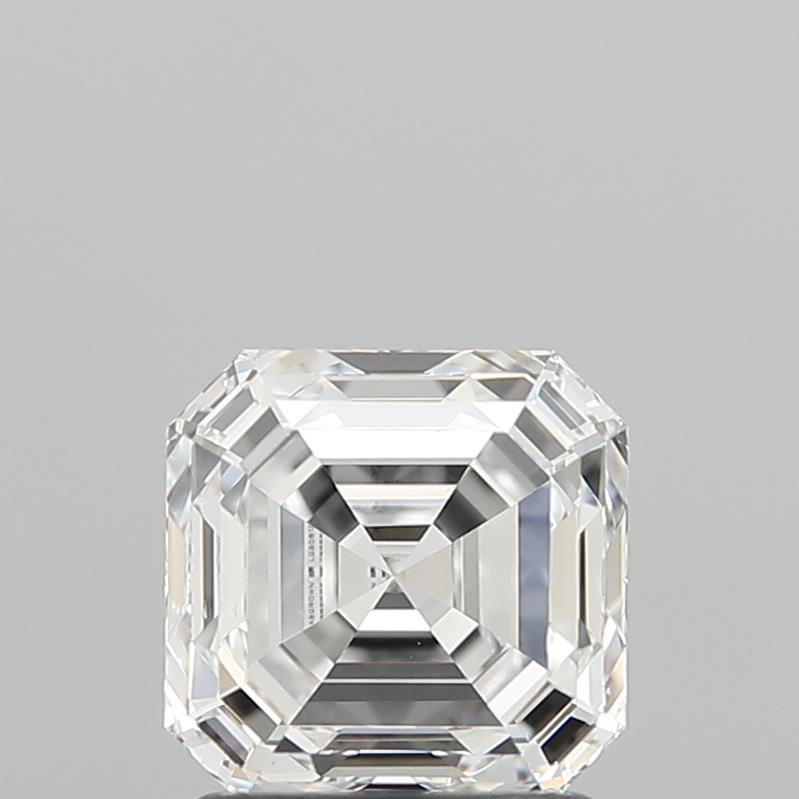 1.51ct D VS2 Rare Carat Ideal Cut Asscher Lab Grown Diamond