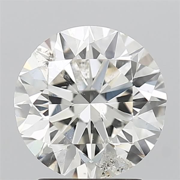 2.04ct K SI2 Very Good Cut Round Diamond