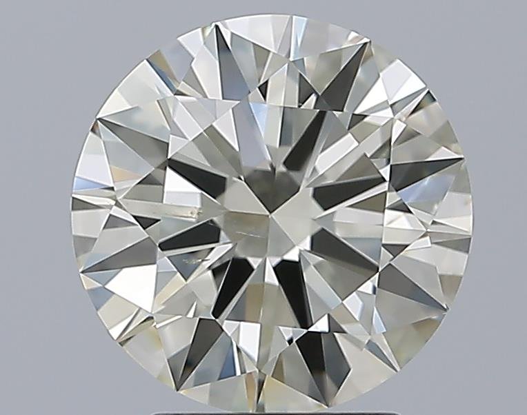 2.72ct K SI2 Rare Carat Ideal Cut Round Diamond