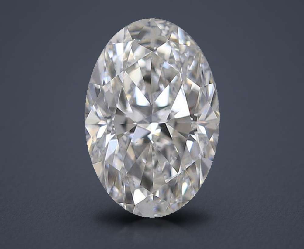 0.60 Carat Oval Natural Diamond