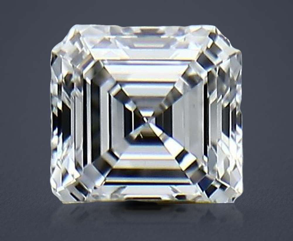 1.00 Carat Asscher Lab Diamond