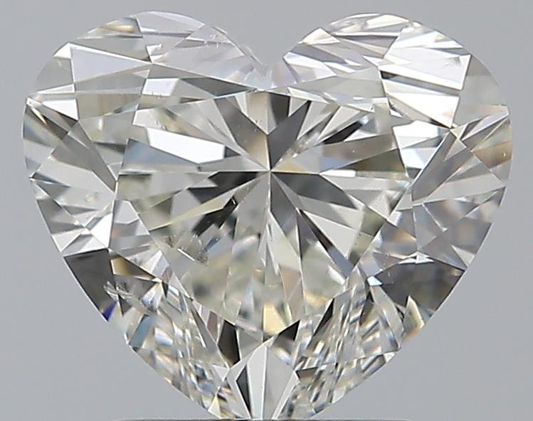 2.01ct J SI2 Rare Carat Ideal Cut Heart Diamond