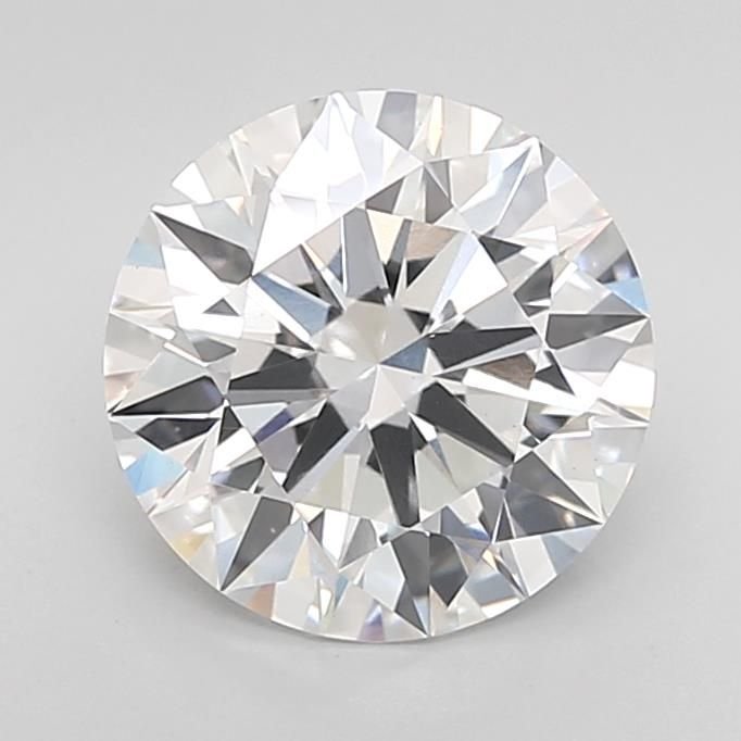 3.00ct E VS1 Rare Carat Ideal Cut Round Lab Grown Diamond
