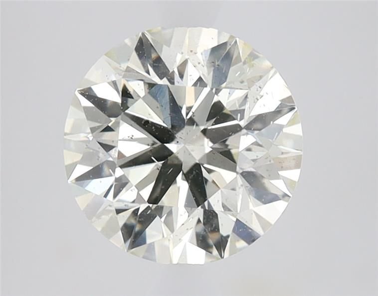 2.11ct J SI2 Rare Carat Ideal Cut Round Diamond