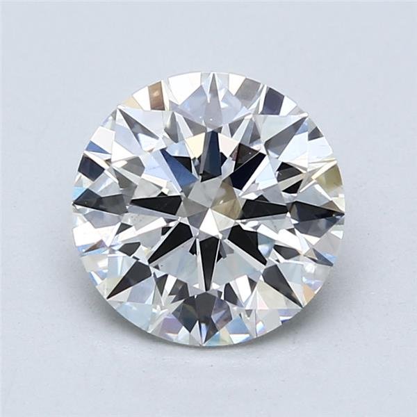 2.22ct F SI1 Rare Carat Ideal Cut Round Lab Grown Diamond