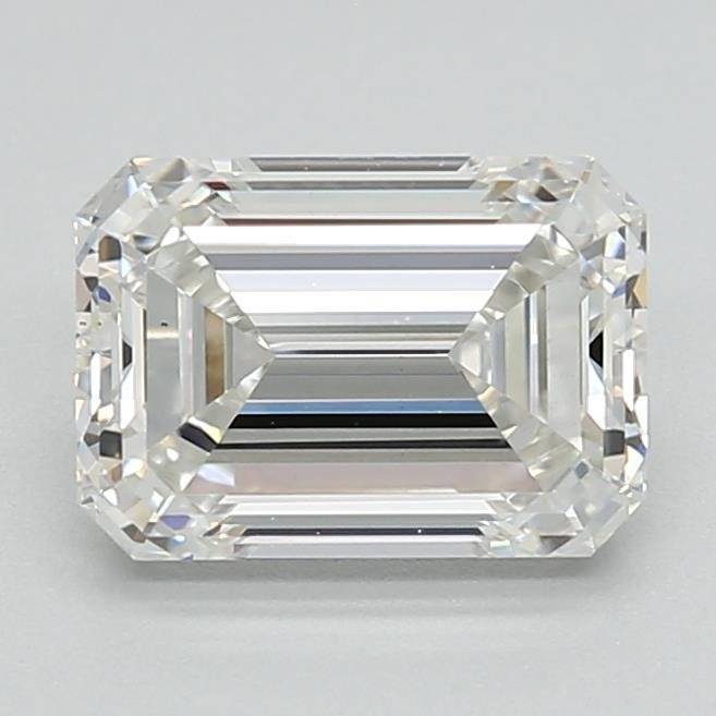 1.72ct G VS1 Rare Carat Ideal Cut Emerald Lab Grown Diamond