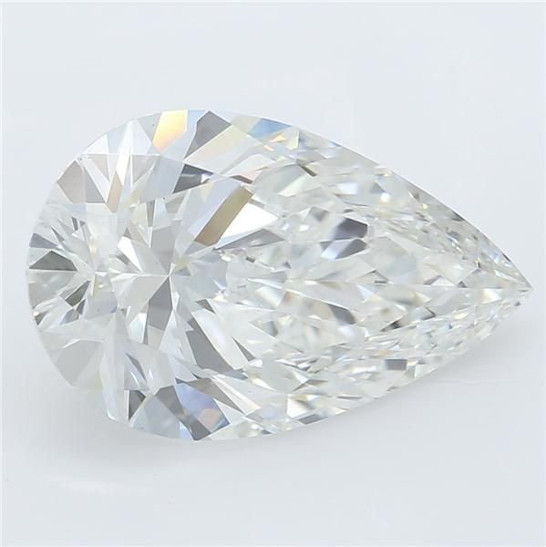 2.45ct G VS1 Rare Carat Ideal Cut Pear Lab Grown Diamond