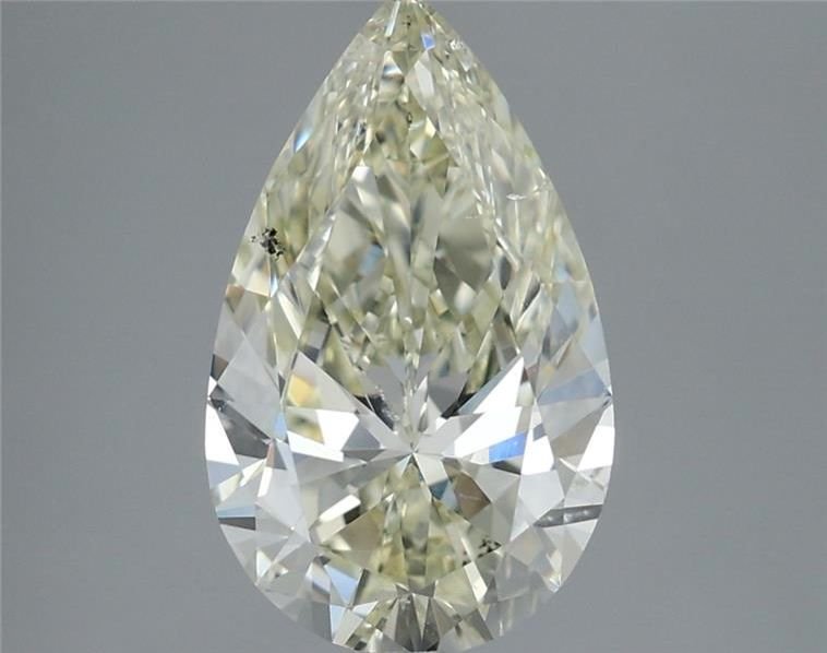 2.01ct K SI1 Rare Carat Ideal Cut Pear Diamond